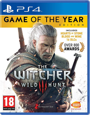 The Witcher 3 : Wild Hunt (Game of The Year)(Action, for PS4)