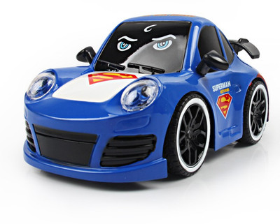 

Stylo Avenger Series Mini Superman Toy Racing Car with Lights and High Quality Wheels(Blue, Multicolor)