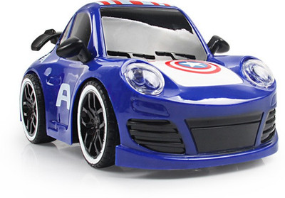

Stylo Avengers Designed Mini Captain America Remote Cars(Blue)