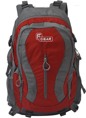 

F Gear Plaza Rucksack - 40(Red, Grey), Grey;red