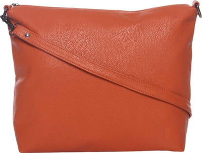 

Wrodss Girls Casual Orange PU Sling Bag