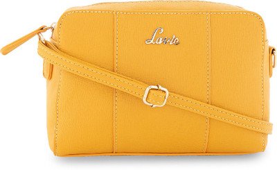 

Lavie Women Casual Yellow Polyester Sling Bag