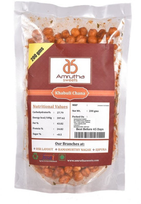 

AMRUTHA SWEETS Khabuli Chana 200g Pack Of 3(600 g, Pack of 3)