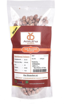 

AMRUTHA SWEETS Salt roasted Peanut 200g(200 g)