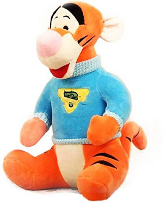 

CREATIVEVILLA CUTE BLUE TIGGER STUFFED PLUSH SOFT TOY CVST1001 - 24 cm(Multicolor)