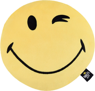 

Smiley World Wink Expression Cushion / Pillow By Ultra - 12 inch(Yellow)