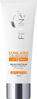 

Ferns Sunlaire Sunscreen Lotion - SPF 15 PA+++(60 ml)