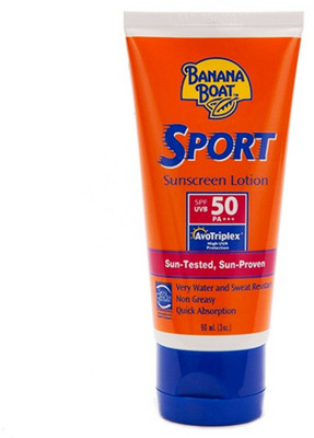 

Banana Boat Sport Sunscreen Lotion For Men & Women - SPF 50 PA+++(90 ml)