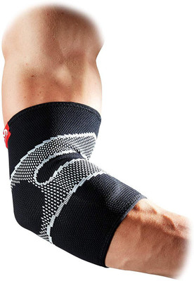 McDavid SLV 4 Way Elastic With Gel Buttresses L2 Elbow Support (L, Black) Flipkart