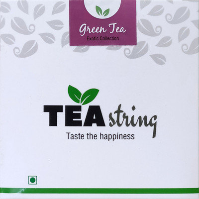 

Tea string Exotic collection Green Tea Infusion Tea Bags(90 g, Box)