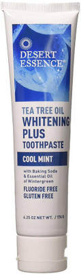 

Desert Essence Whitening Plus Cool Mint Toothpaste - 6.25 oz Toothpaste(200 g)