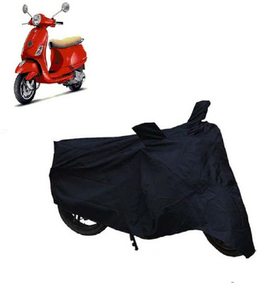 

KAAZ Two Wheeler Cover for Piaggio(Vespa VXL, Black)