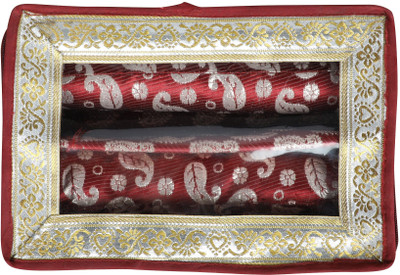 

HD Brocade Two Roll Bangle Box, Maroon Bangle Vanity Box Vanity Box (Maroon) Bangle Box Vanity Box(Maroon)