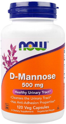

Now Foods Now Foods, D-Mannose, 500 mg, 120 Veggie Caps(120 No)