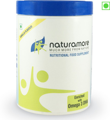 

Naturamore Nutritional Food Supplement | Vanilla | 100% Herbal and Vegetarian(250 g)