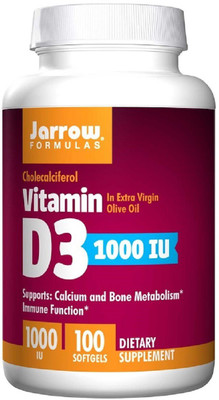 

Jarrow Formulas Jarrow Formulas, Vitamin D3,(100 No)