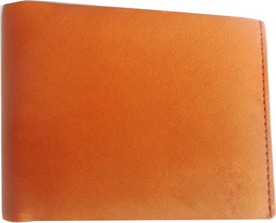 

A R Men Casual Tan Genuine Leather Wallet(2 Card Slots), Brown