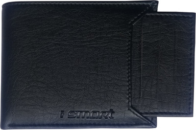 

Ismart Boys Formal Black Artificial Leather Wallet(7 Card Slots)