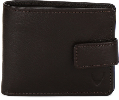 

Hidesign Men Casual Brown Genuine Leather Wallet(4 Card Slots)