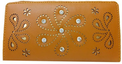 

landloper Girls Casual Tan Fabric Wallet
