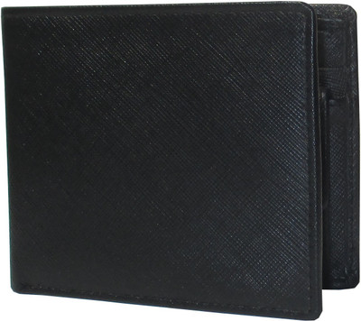 

Zubron Men Casual Black Artificial Leather Wallet(4 Card Slots), Blk045