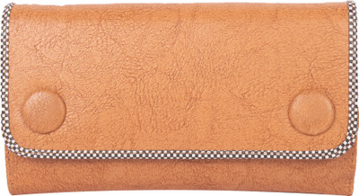 

DN CREATION Women Yellow Genuine Leather Wallet(4 Card Slots)