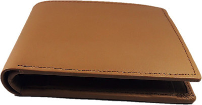 

Rockwell fashion Men Casual Tan Genuine Leather Wallet(6 Card Slots)