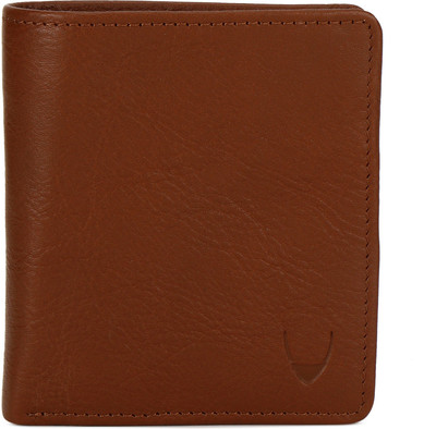 Hidesign Men Formal Brown Genuine Leather Wallet(5 Card Slots), Tan