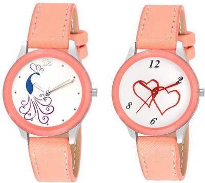 

Spike New attractive Fashion Lifestyle Queen Analog Watch Sett Of Two For Girls and Women 020 Watch - For Women