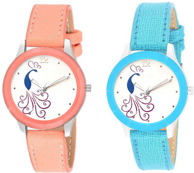 

Spike New attractive Fashion Lifestyle Queen Analog Watch Sett Of Two For Girls and Women 018 Watch - For Girls