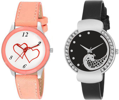 

Spike New attractive Fashion Lifestyle Queen Analog Watch Sett Of Two For Girls and Women 073 Watch - For Women