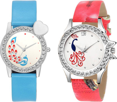 

Spike New attractive Fashion Lifestyle Queen Analog Watch Sett Of Two For Girls and Women 010 Watch - For Women