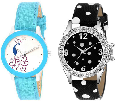 

Spike New attractive Fashion Lifestyle Queen Analog Watch Sett Of Two For Girls and Women 044 Watch - For Women