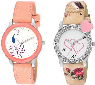 

Spike New attractive Fashion Lifestyle Queen Analog Watch Sett Of Two For Girls and Women 027 Watch - For Women