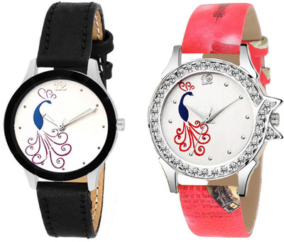 

Spike New attractive Fashion Lifestyle Queen Analog Watch Sett Of Two For Girls and Women 055 Watch - For Women