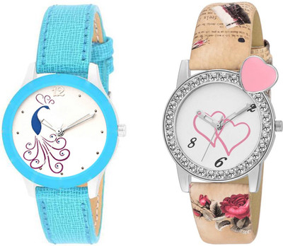

Spike New attractive Fashion Lifestyle Queen Analog Watch Sett Of Two For Girls and Women 042 Watch - For Women