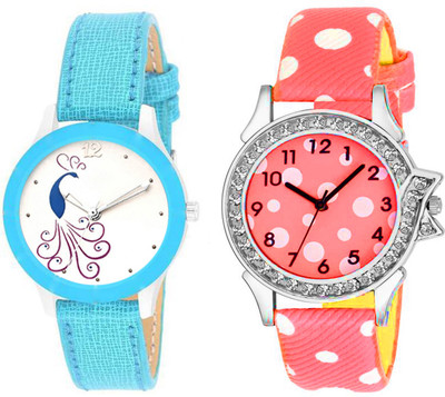 

Spike New attractive Fashion Lifestyle Queen Analog Watch Sett Of Two For Girls and Women 045 Watch - For Women