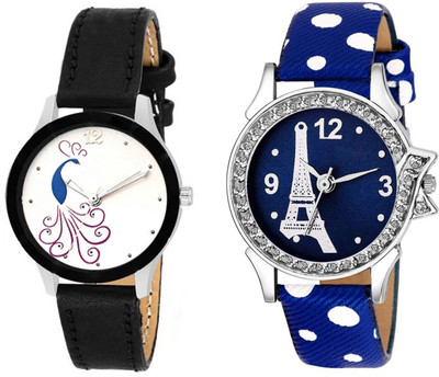 

Spike New attractive Fashion Lifestyle Queen Analog Watch Sett Of Two For Girls and Women 053 Watch - For Women
