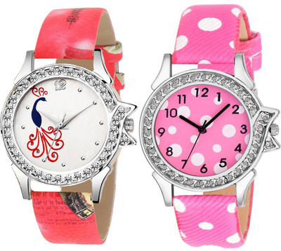 

Spike New attractive Fashion Lifestyle Queen Analog Watch Sett Of Two For Girls and Women 127 Watch - For Women