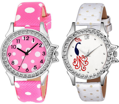 

Spike New attractive Fashion Lifestyle Queen Analog Watch Sett Of Two For Girls and Women 143 Watch - For Girls