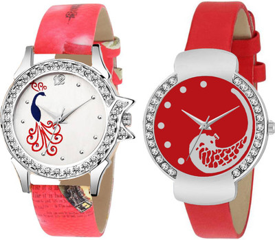 

Spike New attractive Fashion Lifestyle Queen Analog Watch Sett Of Two For Girls and Women 131 Watch - For Women