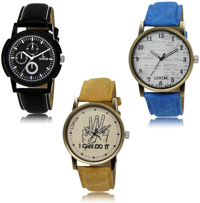 LOREM Boys Attractive Analog Watch  - For Men