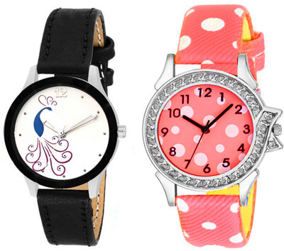 

Spike New attractive Fashion Lifestyle Queen Analog Watch Sett Of Two For Girls and Women 059 Watch - For Women