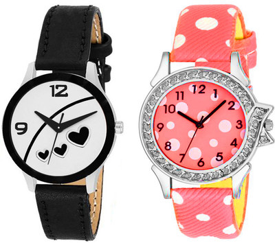 

Spike New attractive Fashion Lifestyle Queen Analog Watch Sett Of Two For Girls and Women 095 Watch - For Women