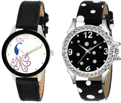 

Spike New attractive Fashion Lifestyle Queen Analog Watch Sett Of Two For Girls and Women 058 Watch - For Women