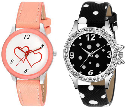 

Spike New attractive Fashion Lifestyle Queen Analog Watch Sett Of Two For Girls and Women 071 Watch - For Women