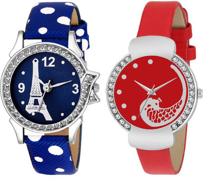 

Spike New attractive Fashion Lifestyle Queen Analog Watch Sett Of Two For Girls and Women 116 Watch - For Women