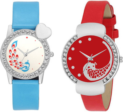 

Spike New attractive Fashion Lifestyle Queen Analog Watch Sett Of Two For Girls and Women 016 Watch - For Girls