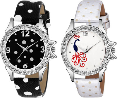 

Spike New attractive Fashion Lifestyle Queen Analog Watch Sett Of Two For Girls and Women 147 Watch - For Women