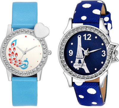 

Spike New attractive Fashion Lifestyle Queen Analog Watch Sett Of Two For Girls and Women 008 Watch - For Women